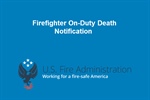 USFA: Pennsylvania On-Duty Death