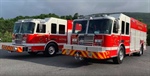 Video: Pleasanton (TX) Fire Department KME Rescue and Pumper
