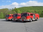 KME Fire Apparatus Delivers 12 Custom Pumpers and 2 Tractor-Drawn Aerials to Los Angeles County Fire Department