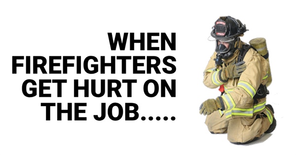 What do you do when a firefighter has an injury? Here are some steps to take after the injury has occurred: