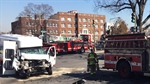 D.C. Fire Apparatus Collides with Van; Seven Injured
