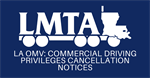 LA OMV: Commercial Driving Privileges Cancellation Notices