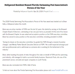 Hollywood Gazette: Hollywood Resident Named Florida Swimming Pool Association’s Person of the Year